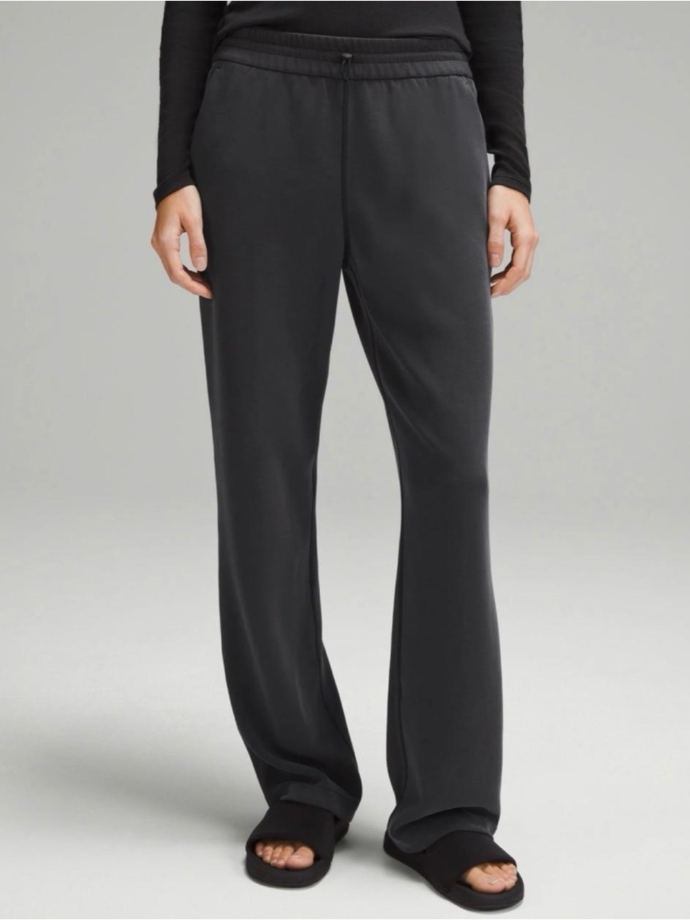 TWO lululemon athletica Black AND white Straight-Leg Women's Pants